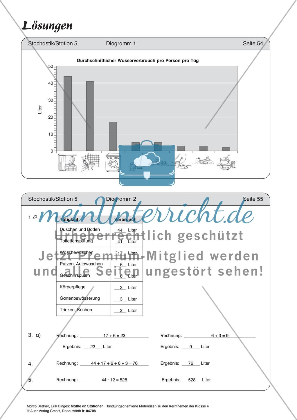Stationlernen zum Thema Stochastik und Kombinatorik Preview 14
