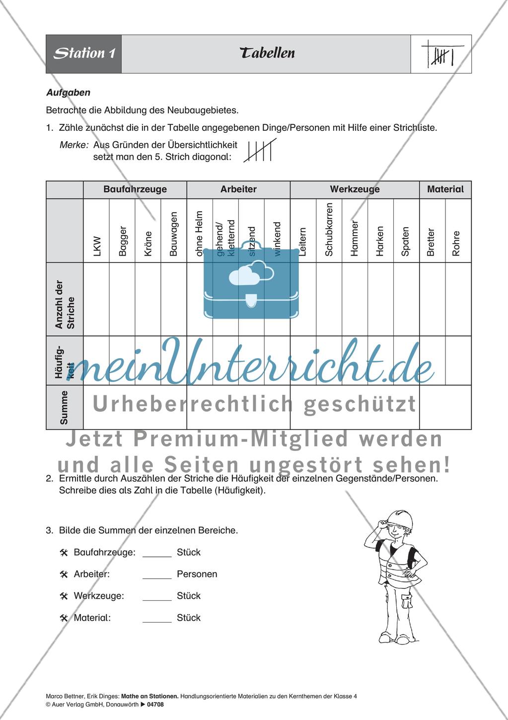 Stationlernen zum Thema Stochastik und Kombinatorik Preview 2
