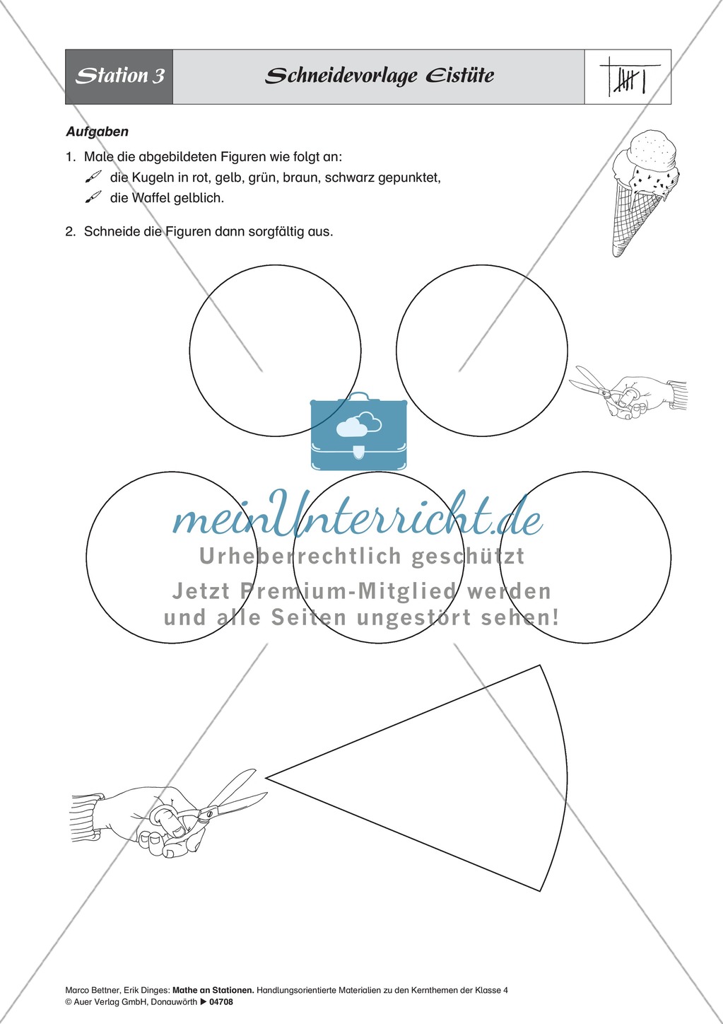 Stationlernen zum Thema Stochastik und Kombinatorik Preview 6