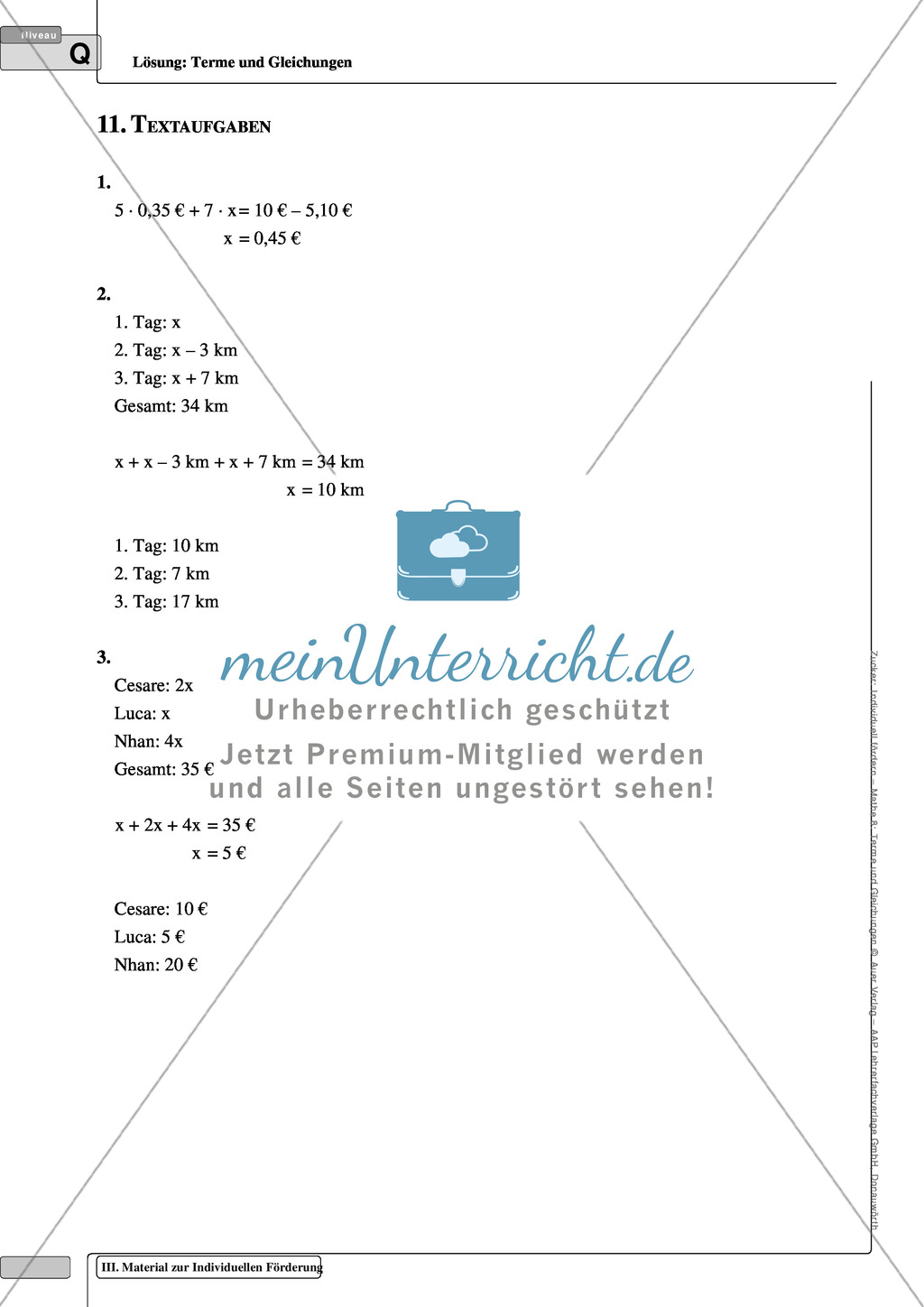 Gleichungen aus der Geometrie Preview 3