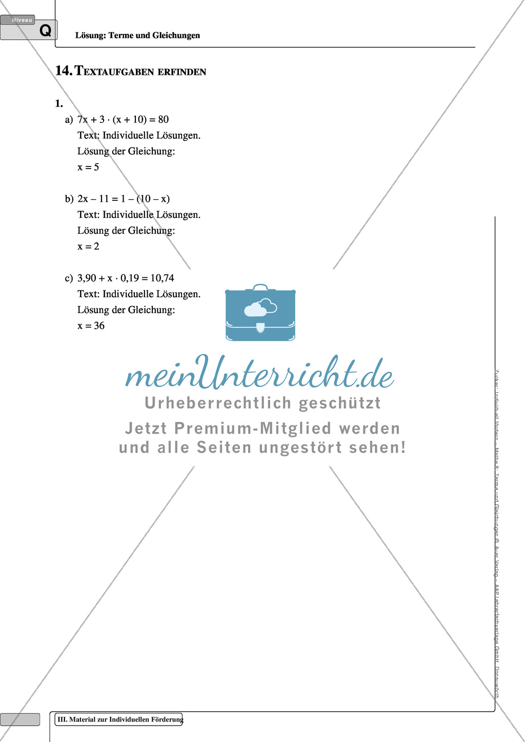 Gleichungen aus der Geometrie Preview 4