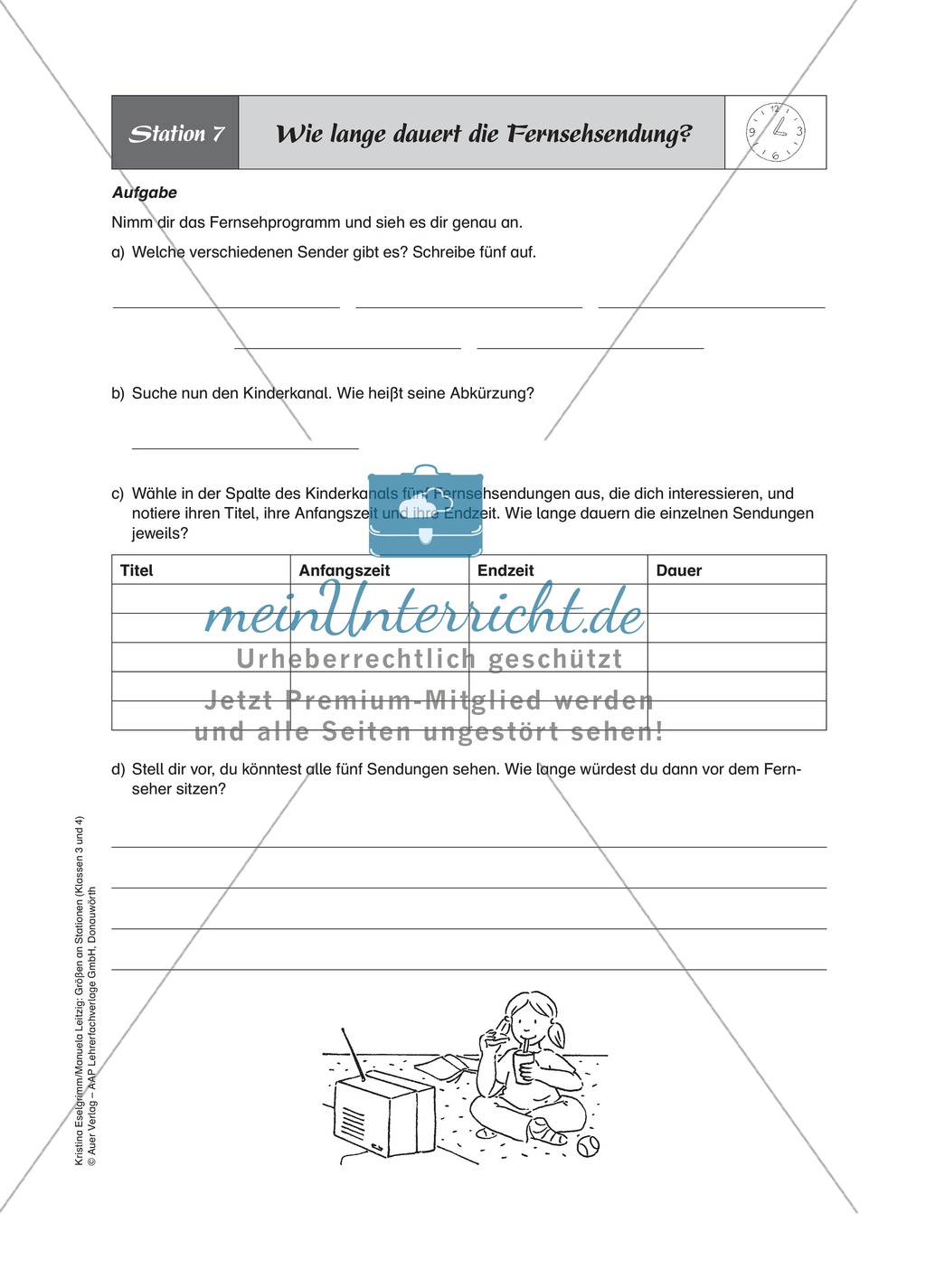 Rechnen mit Sekunden und Minuten Preview 5
