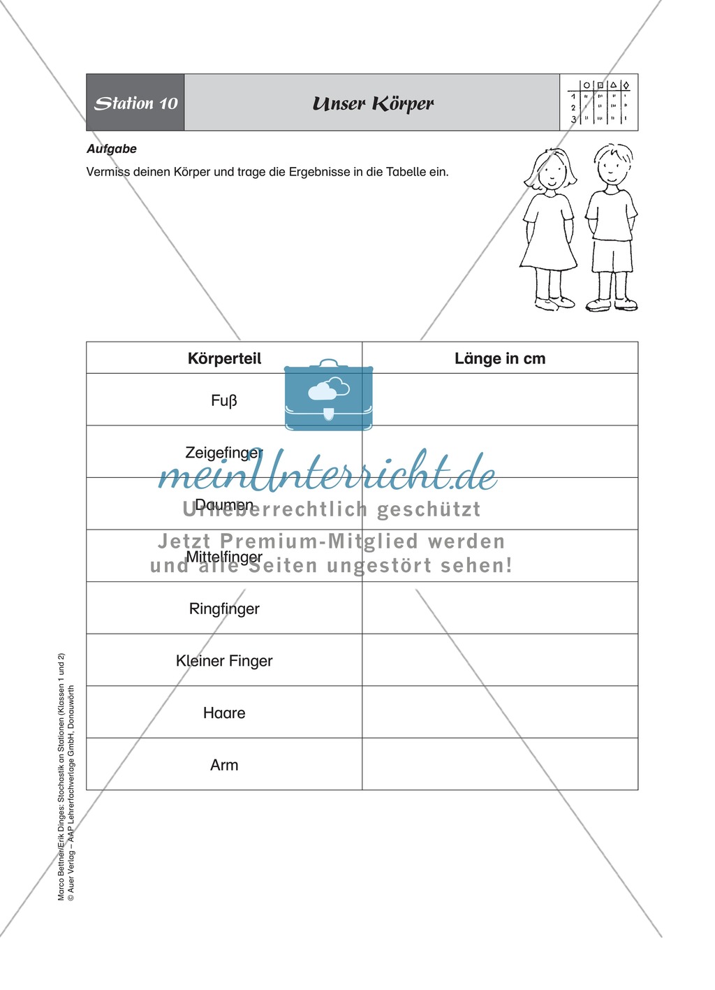 Stationenlernen zur Einführung von Tabellen Preview 13
