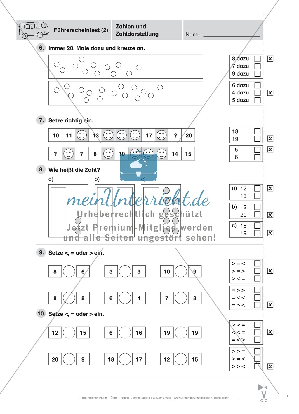 Mathe-Führerschein Zahlen und Zahldarstellung Preview 4
