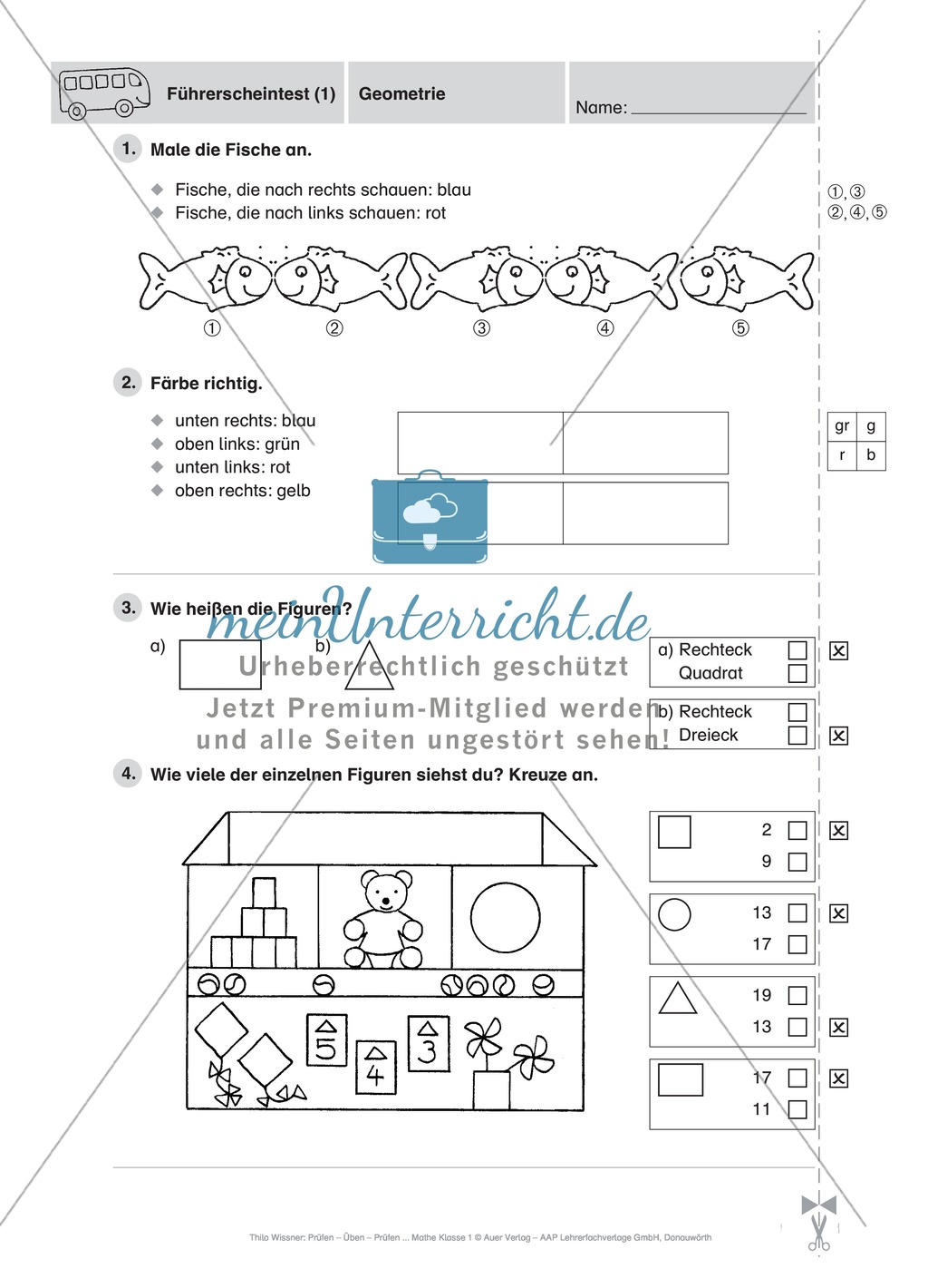 Mathe-Führerschein Geometrie Preview 9