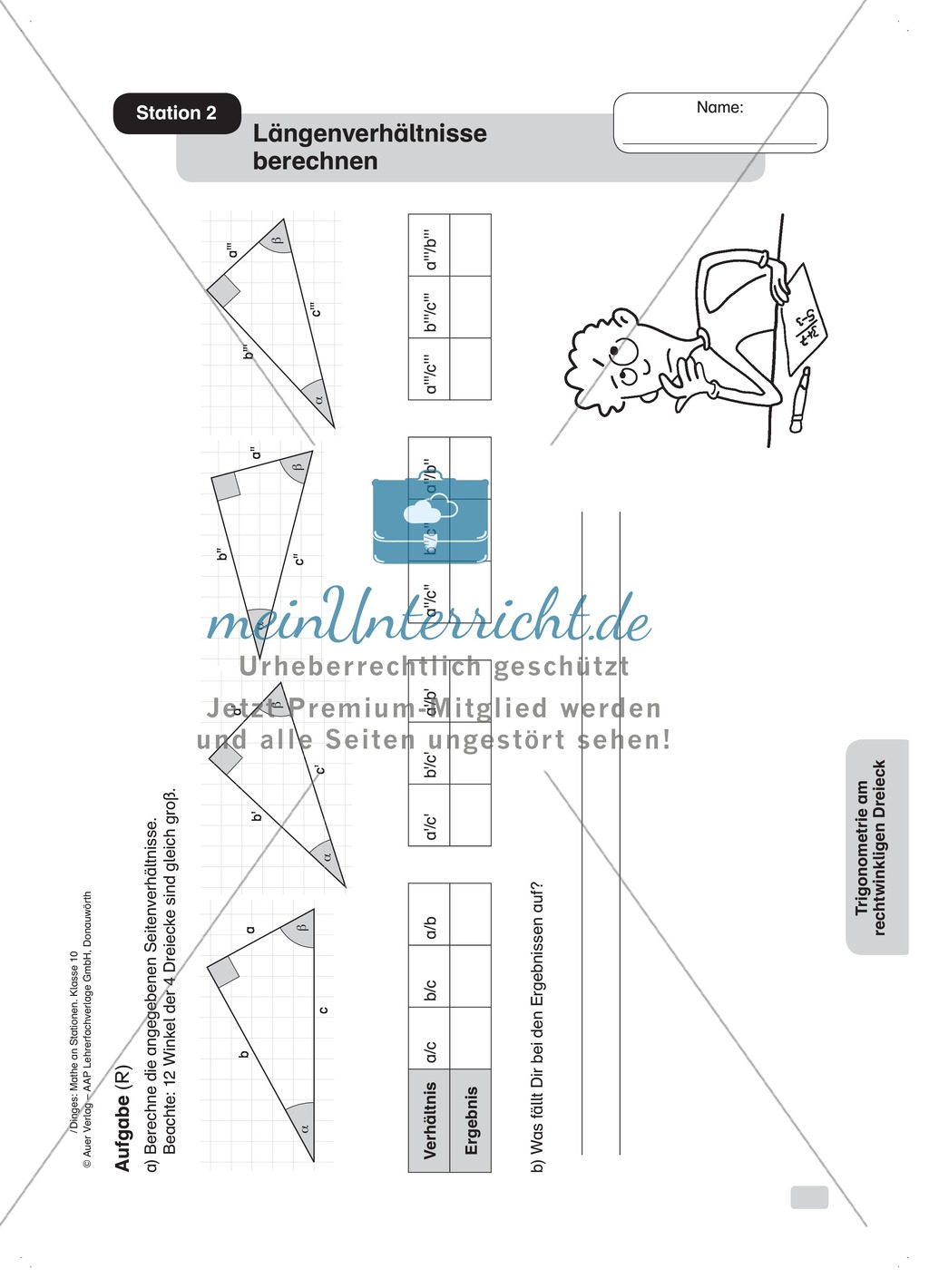 Stationenlernen: Trigonometrie Preview 2