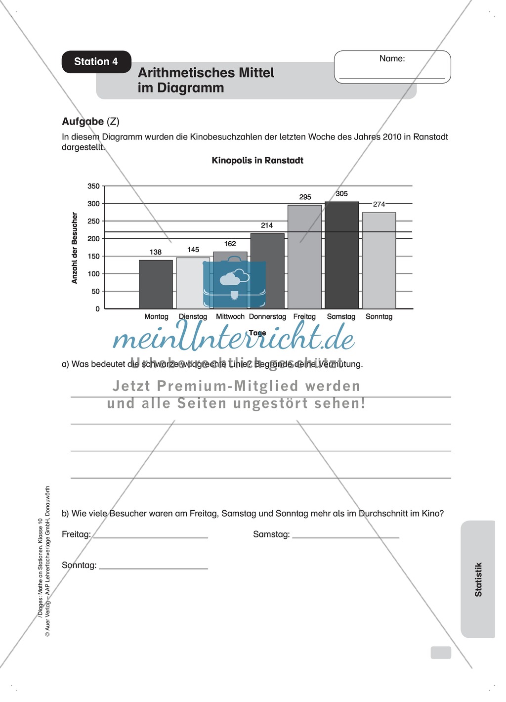 Sationenlernen: Statistik Preview 4