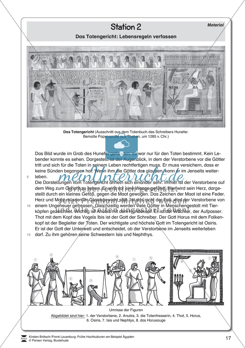 Ägypten - Stationenlernen Preview 13