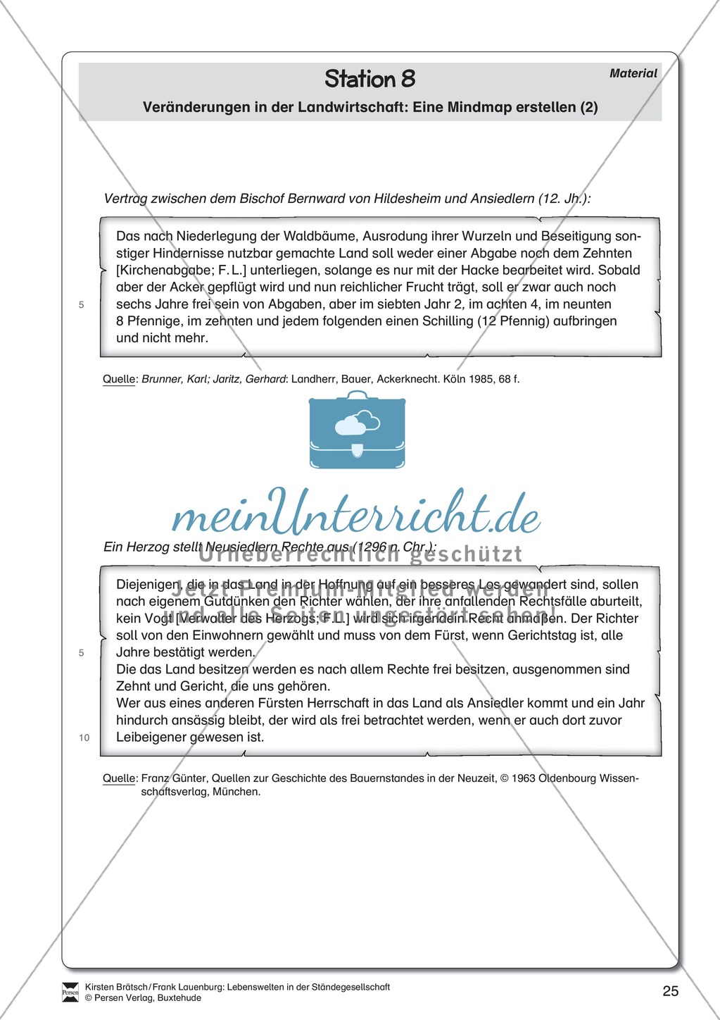 Leben in der Ständegesellschaft Preview 18