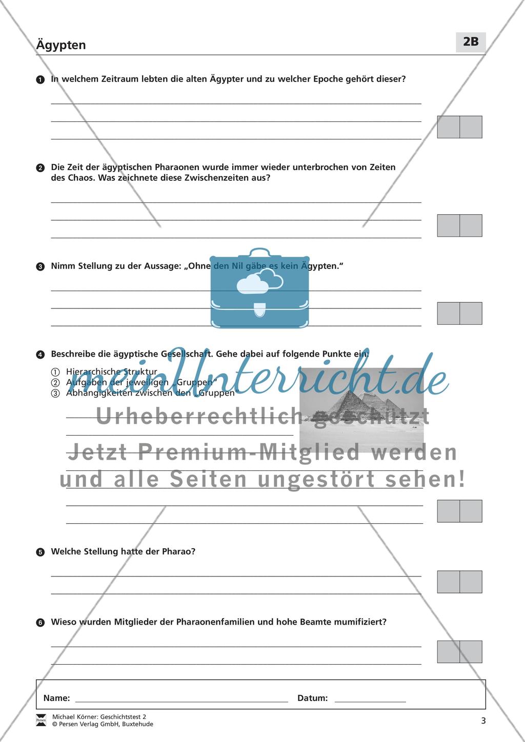 Ägypten-LEK-Klassenarbeit Preview 4