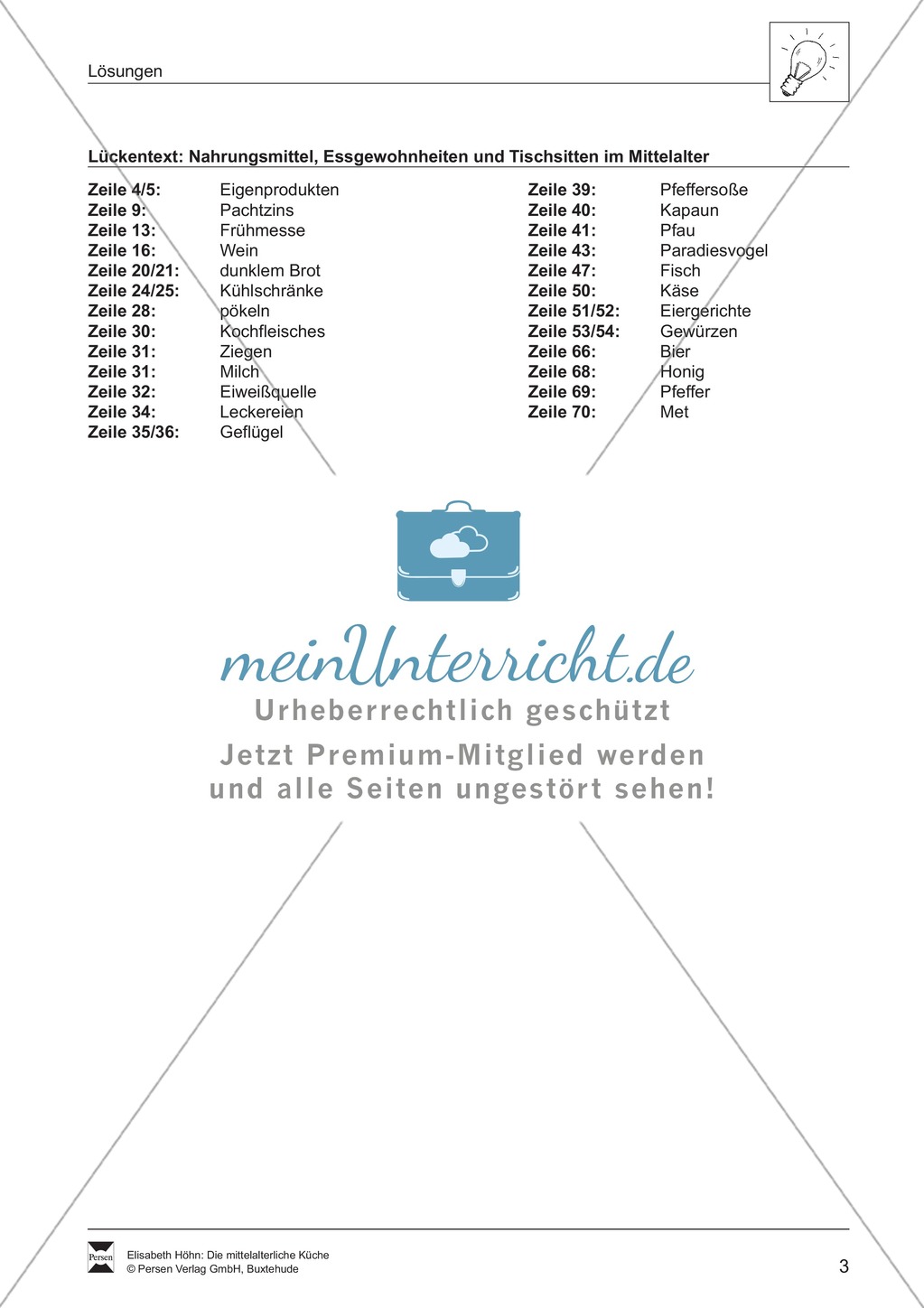 Die mittelalterliche Küche Preview 3