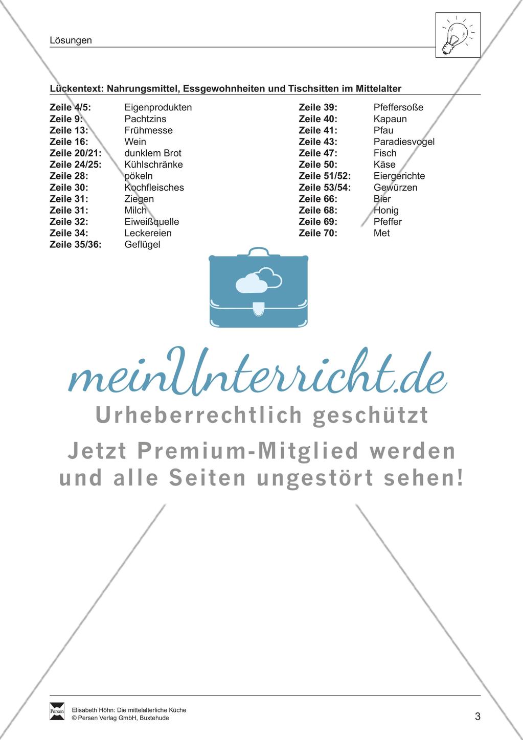 Die mittelalterliche Küche Preview 3