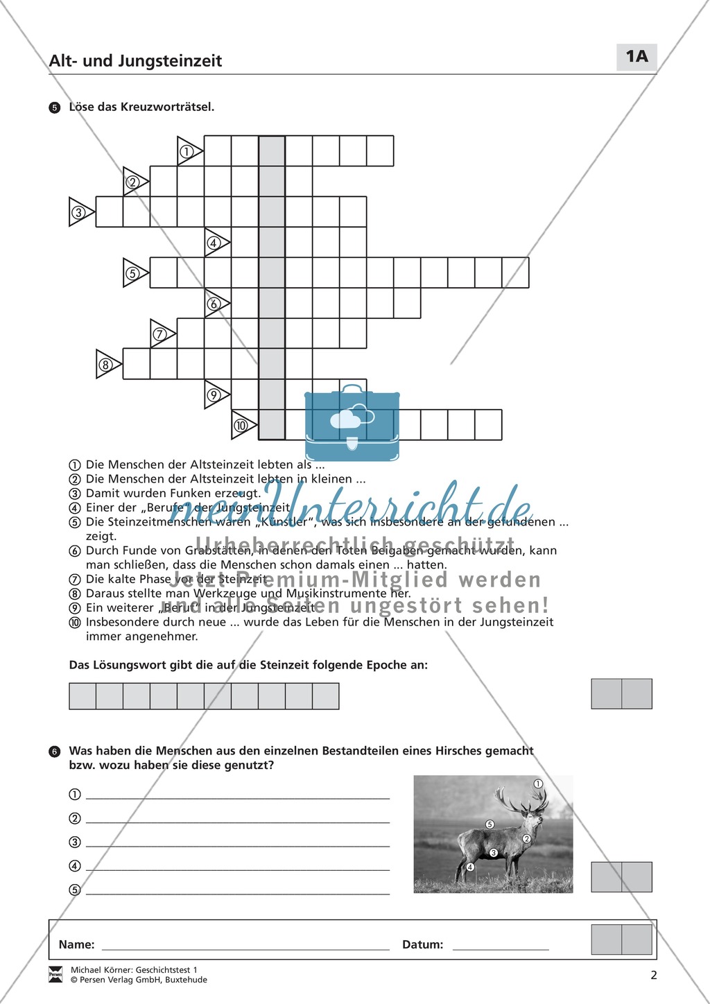 Alt- und Jungsteinzeit - LEK Preview 2