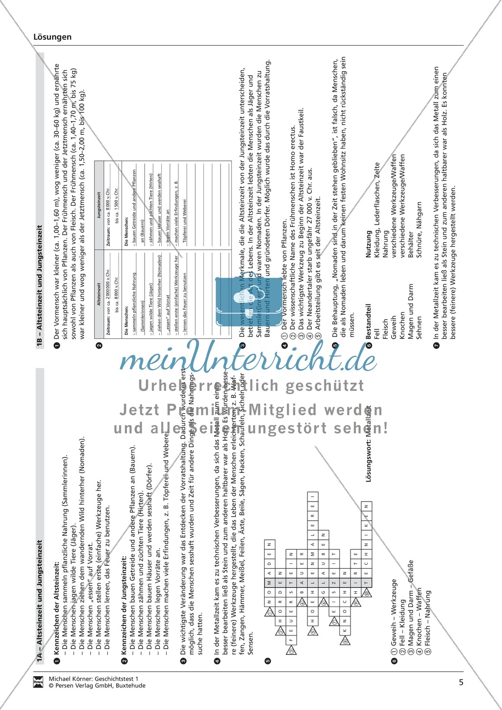 Alt- und Jungsteinzeit - LEK Preview 5