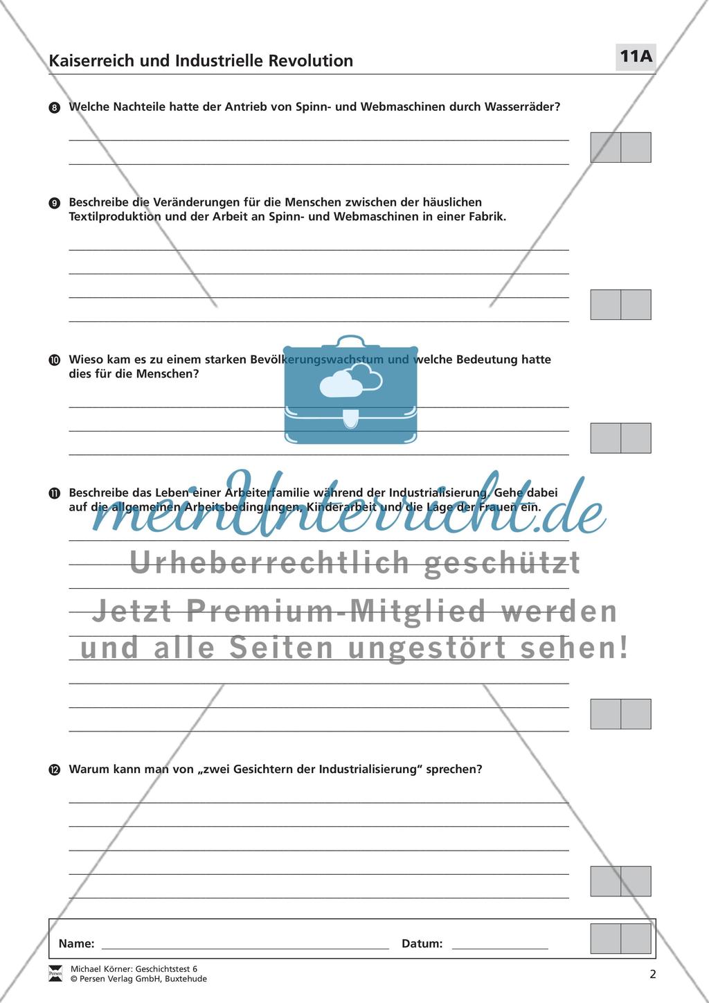 Kaiserreich und Industrielle Revolution - LEK Preview 3