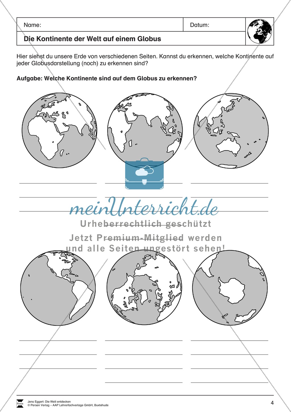 Die Welt entdecken: Kontinente Preview 4