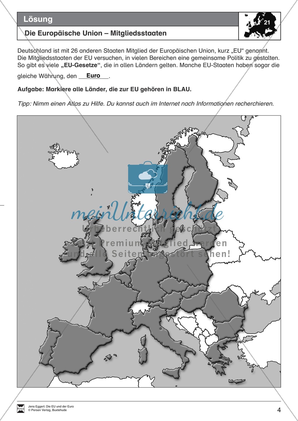 Die EU und der Euro Preview 4