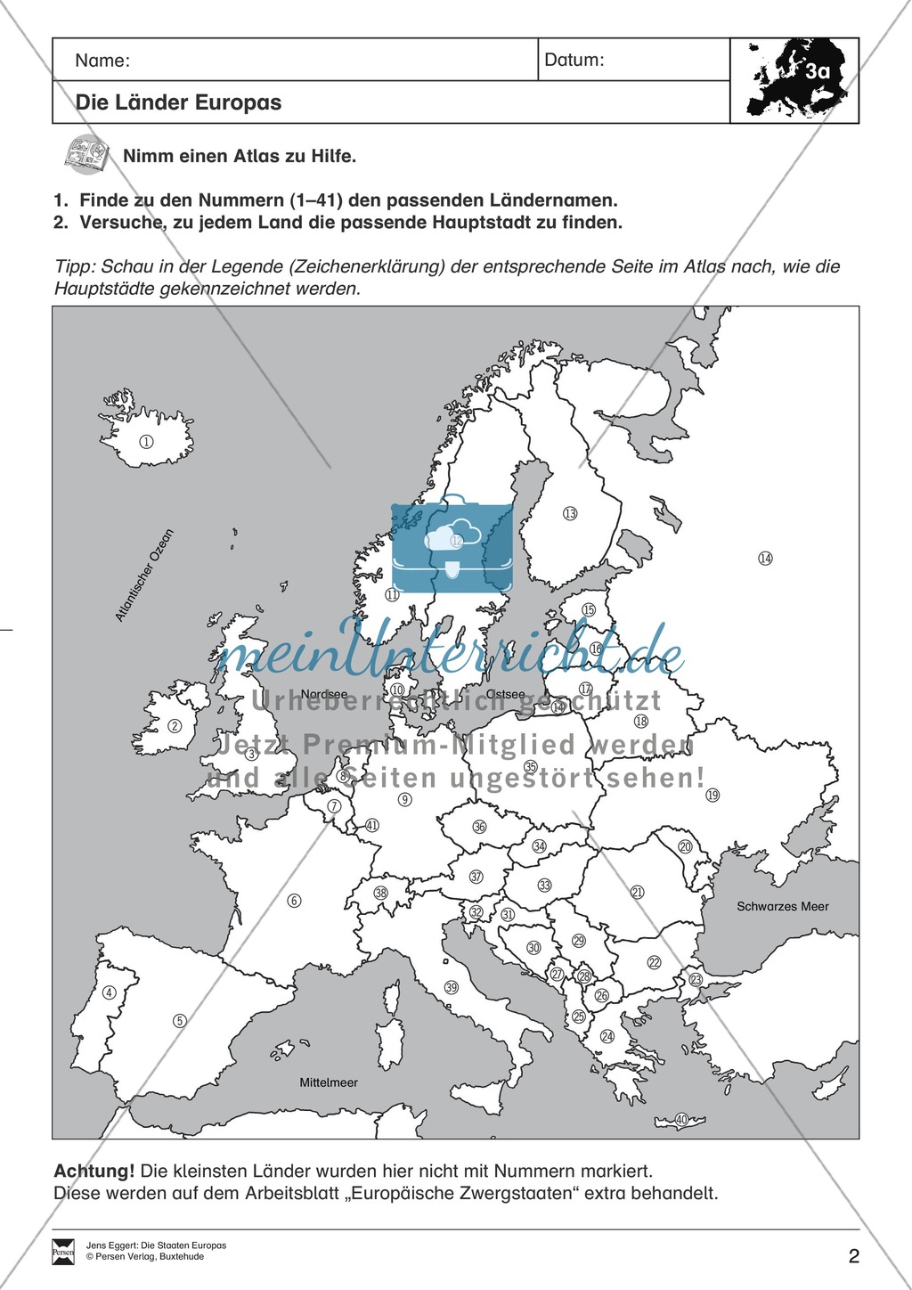 Die Länder Europas Preview 2