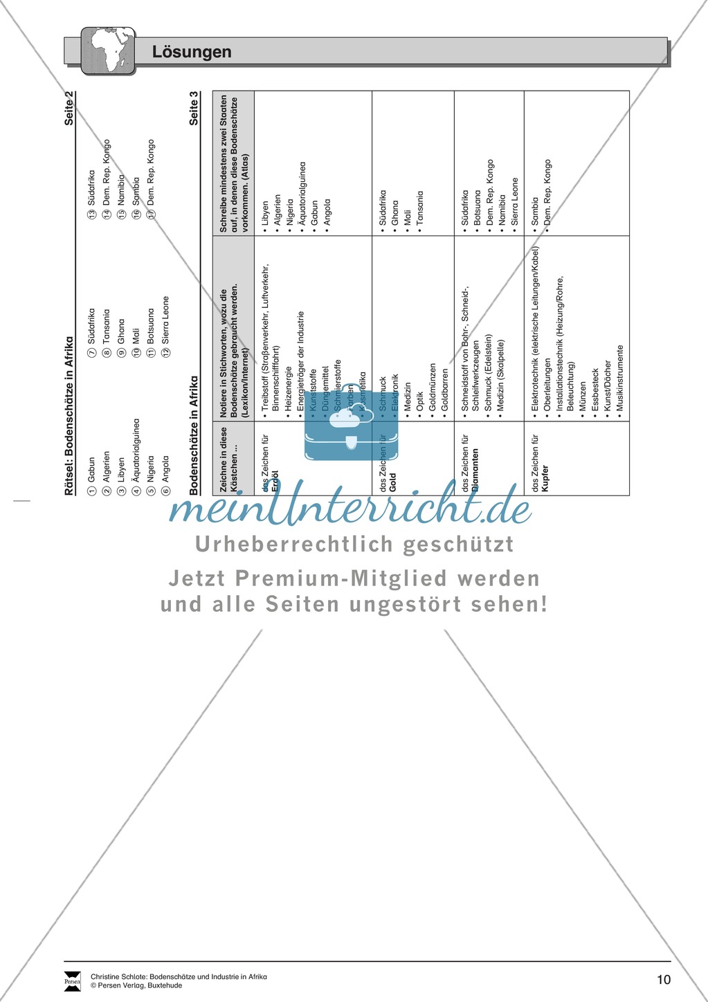 Bodenschätze in Afrika Preview 4