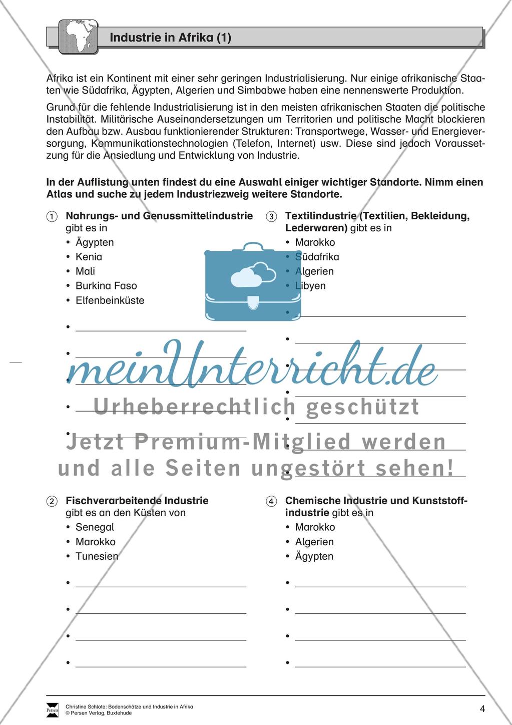 Industrie + Kolonien/Kolonialmächte in Afrika Preview 1