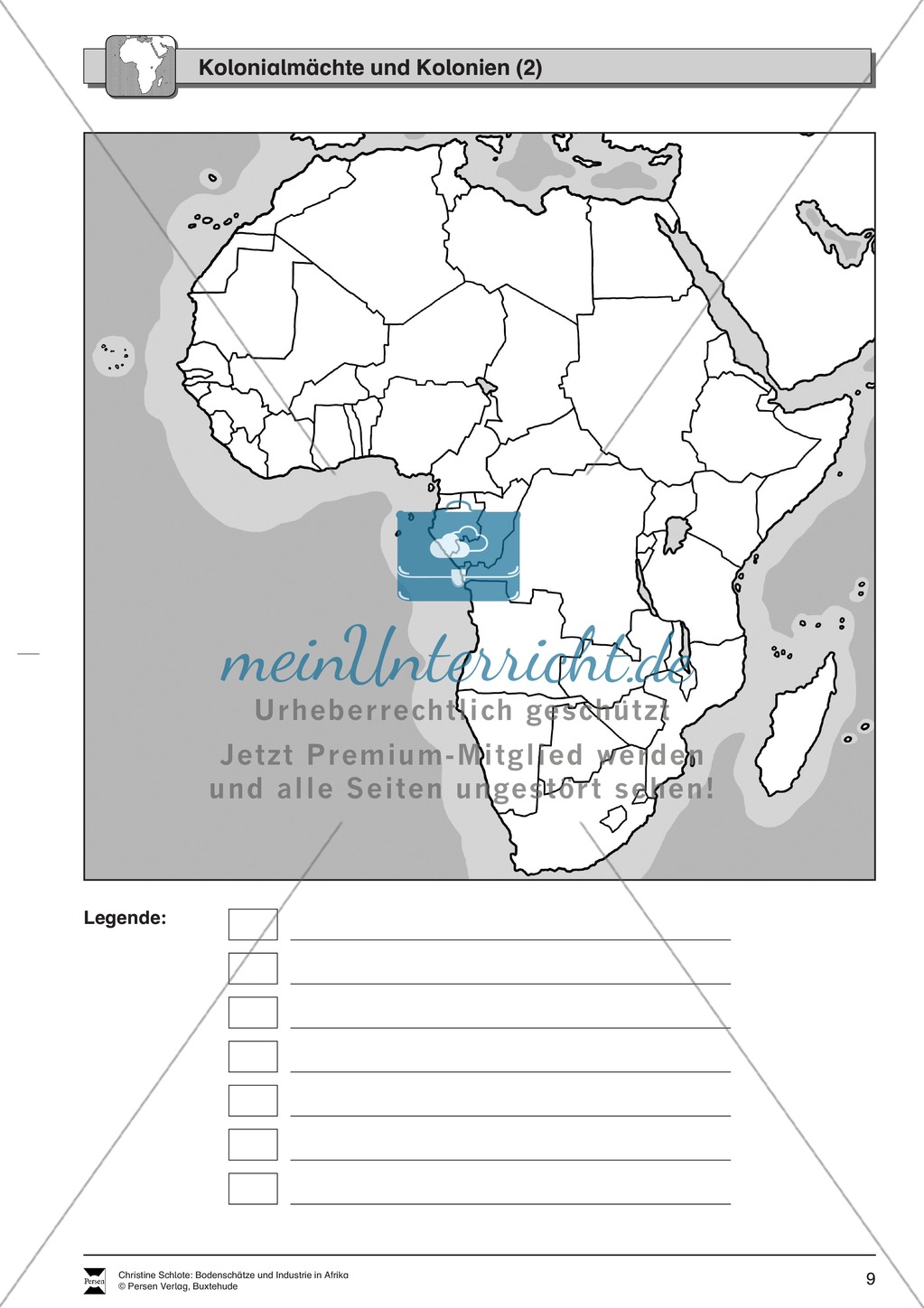Industrie + Kolonien/Kolonialmächte in Afrika Preview 6
