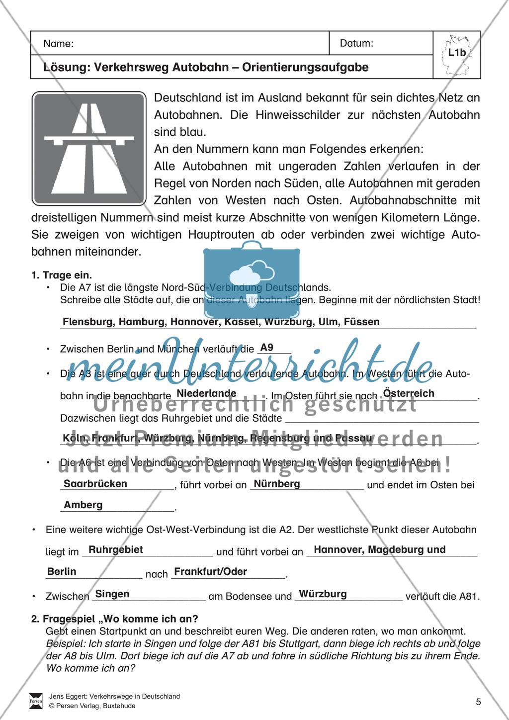Verkehrswege in Deutschland Preview 6