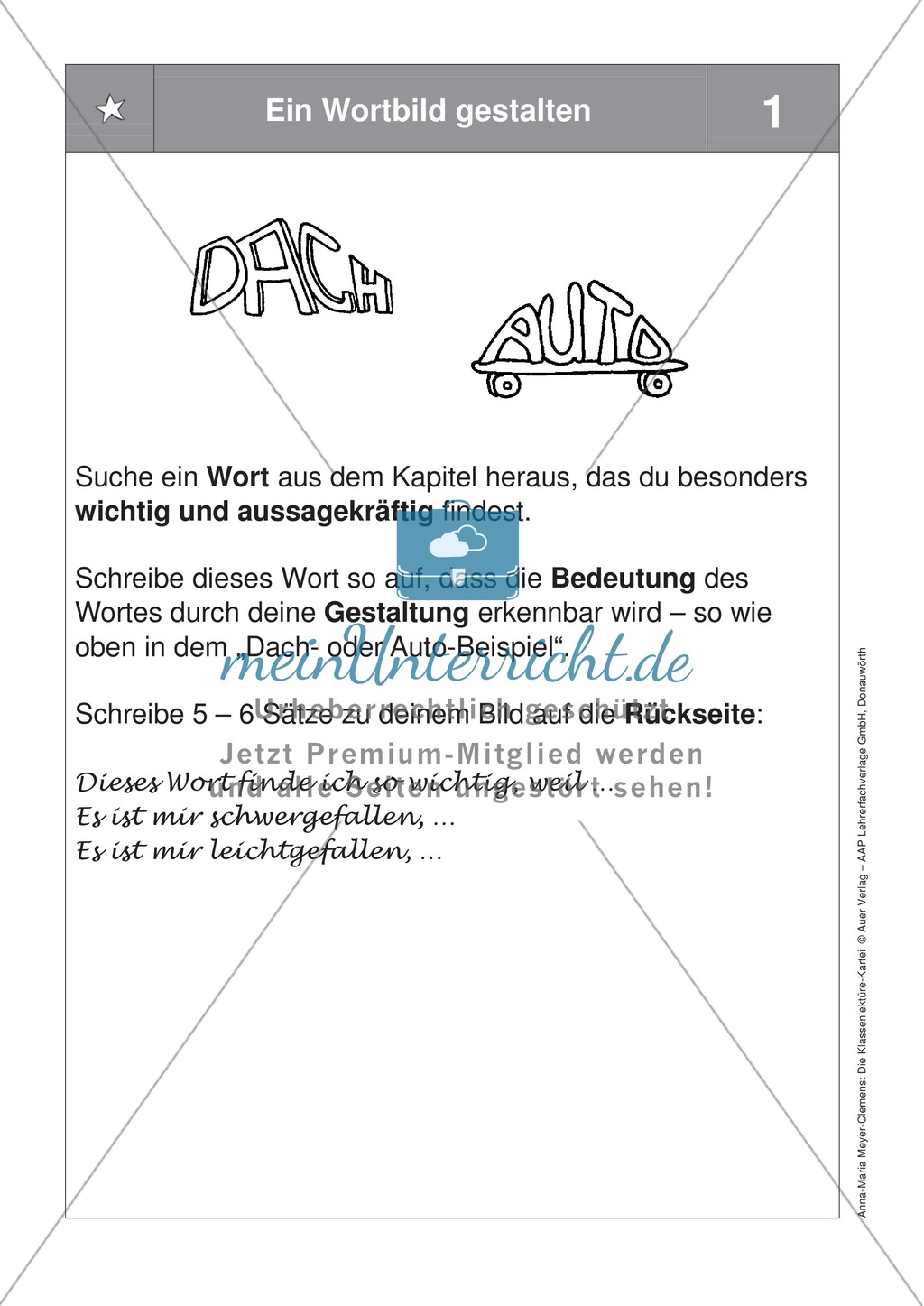 Übungen zur Klassenlektüre: Arbeitskarteikarten zum besseren Verstehen eines Buches + Arbeitsplan und Reflexionsbogen Preview 8
