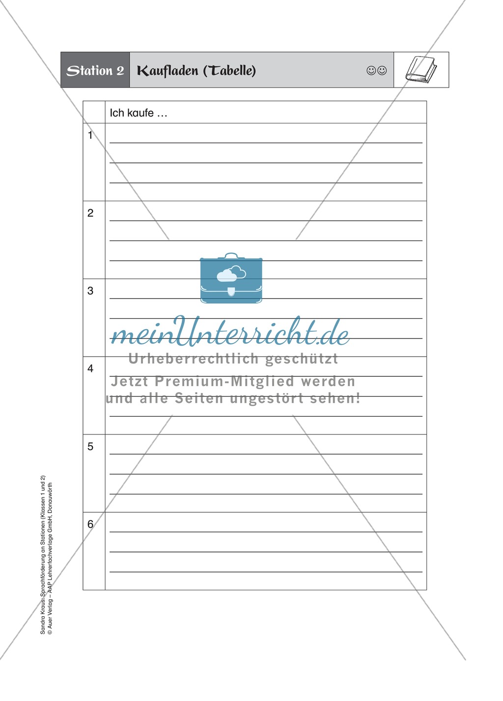 Wortschatzerweiterung an Stationen: Mit einem Partner