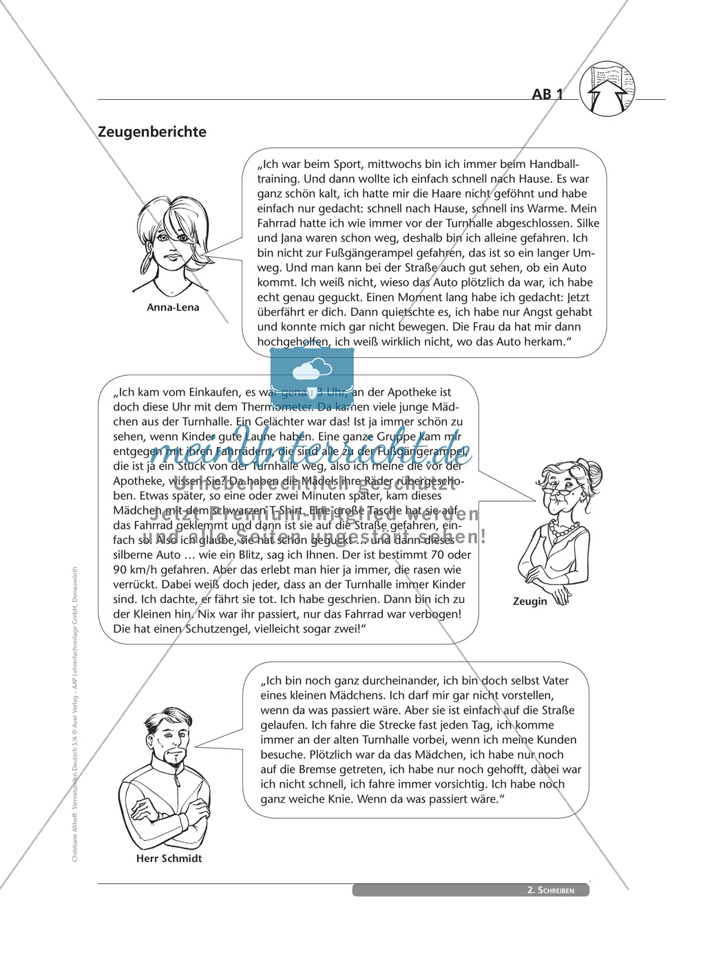 Schreibkompetenzen entwickeln: Der Bericht Preview 2