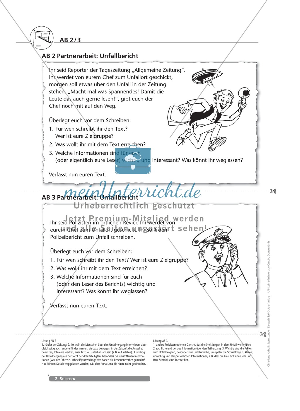 Schreibkompetenzen entwickeln: Der Bericht Preview 3