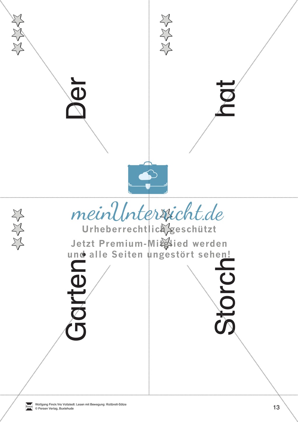 Wortkarten für Rollbrett-Sätze (Lese-Bewegungsziel) Preview 12