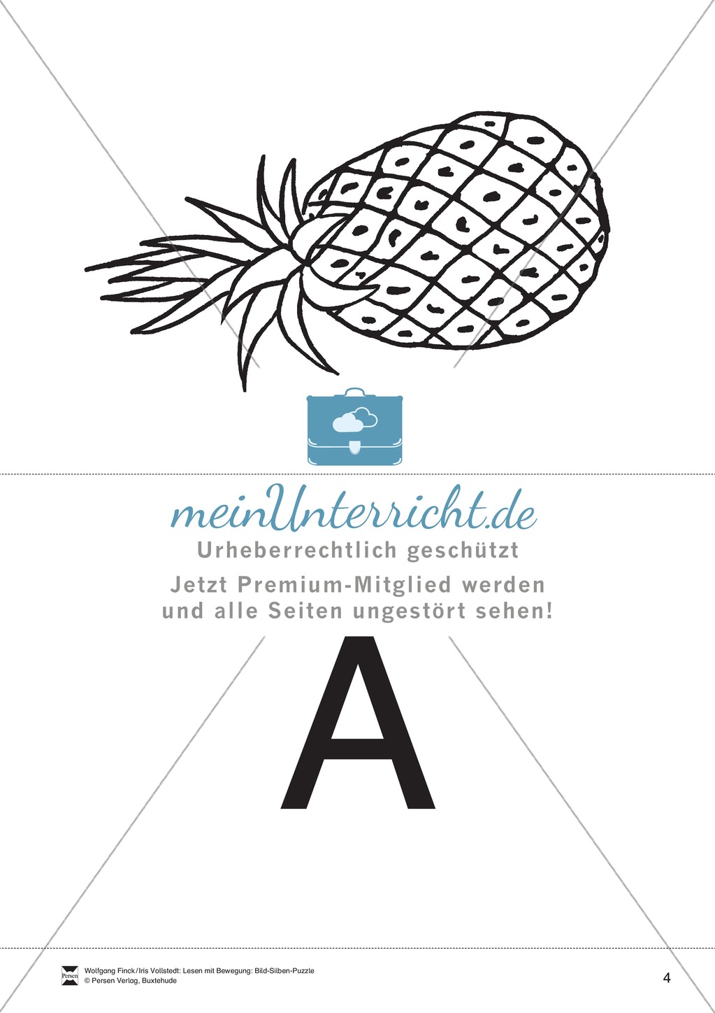 Lesen mit Bewegung: Silbensynthese Preview 4