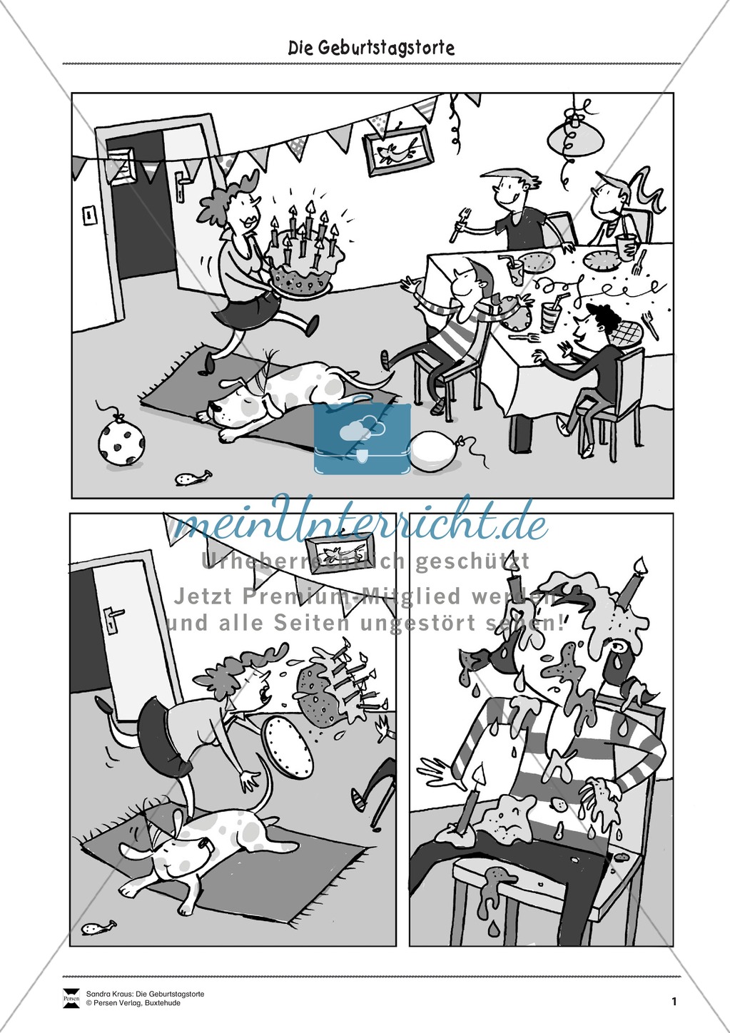 Sehen und Beschreiben - Bildergeschichten zum Thema