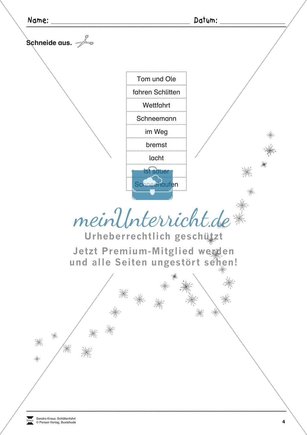 Sehen und Beschreiben - Bildergeschichten zum Thema