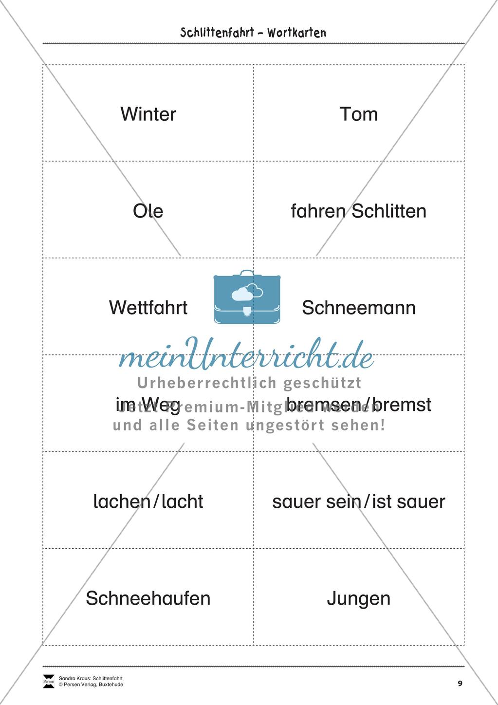 Sehen und Beschreiben - Bildergeschichten zum Thema