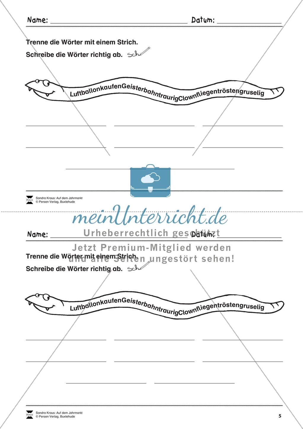 Sehen und Beschreiben - Bildergeschichten zum Thema