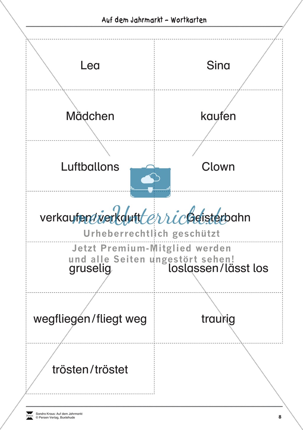 Sehen und Beschreiben - Bildergeschichten zum Thema