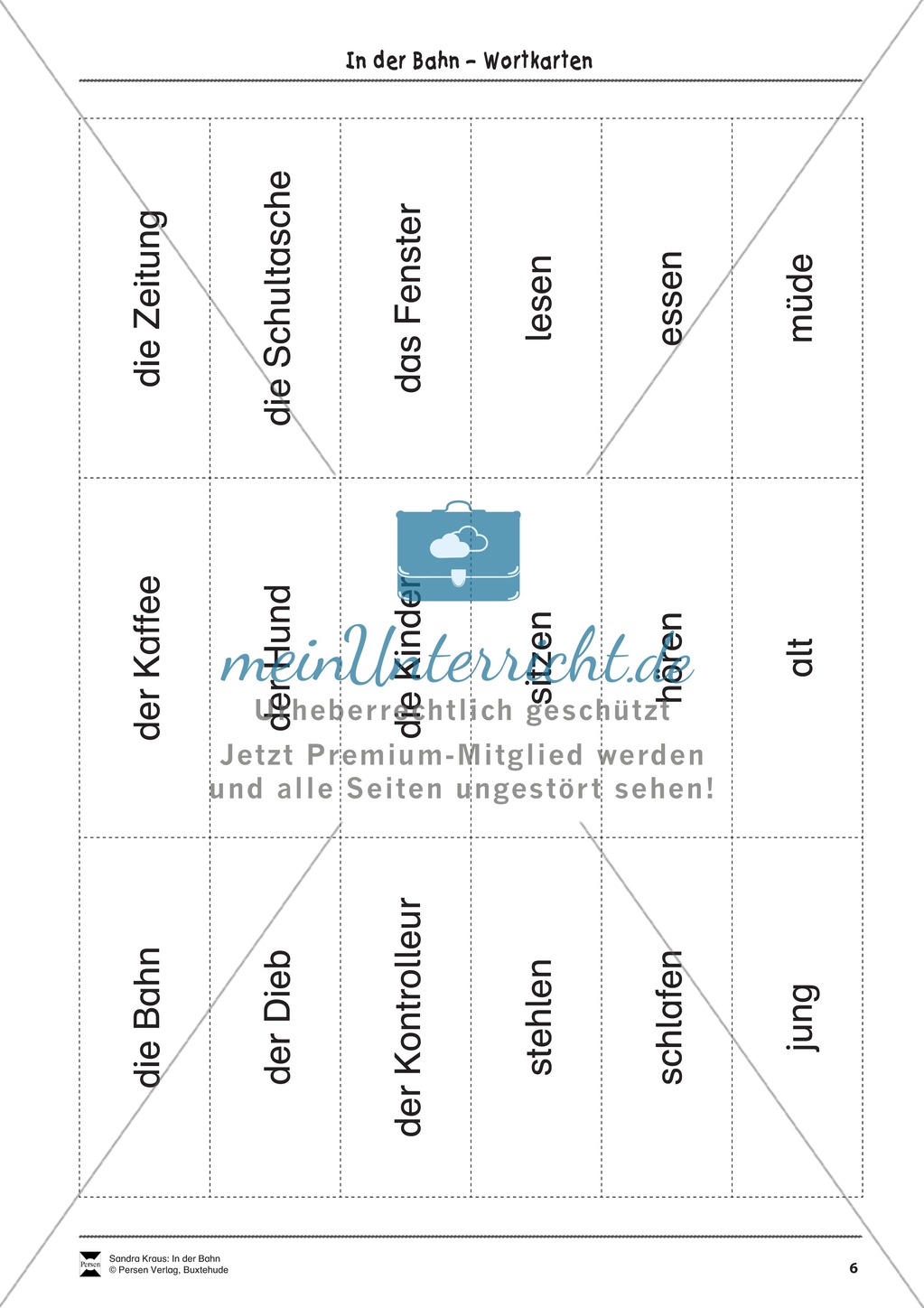 Sehen und Beschreiben - Bildergeschichten zum Thema