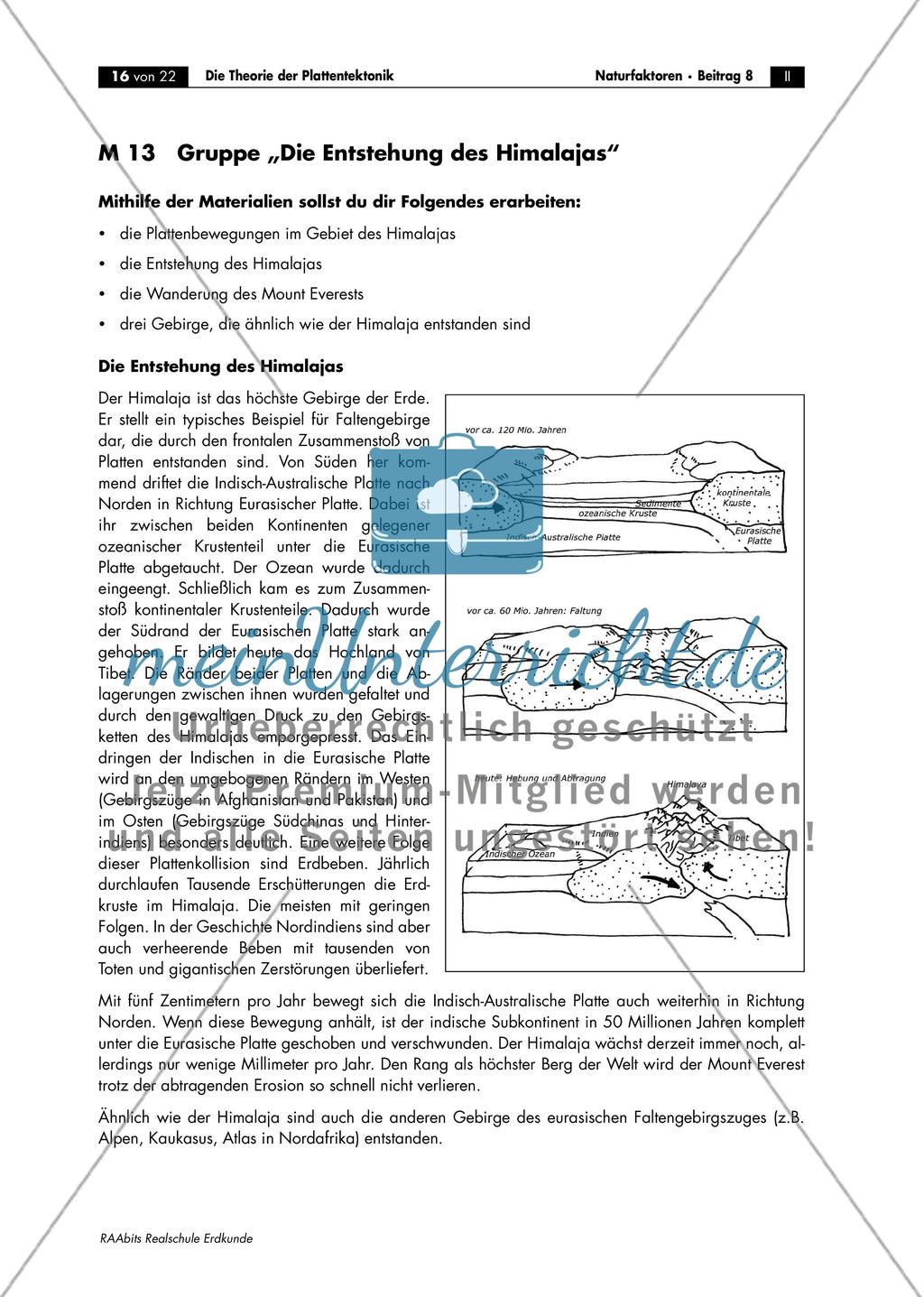 „Eine Übersicht über die verschiedenen Typen von Plattengrenzen an charakteristischen Raumbeispielen“ Preview 7