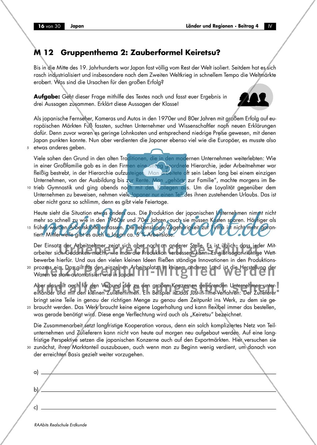 Wirtschaft Japans Preview 6