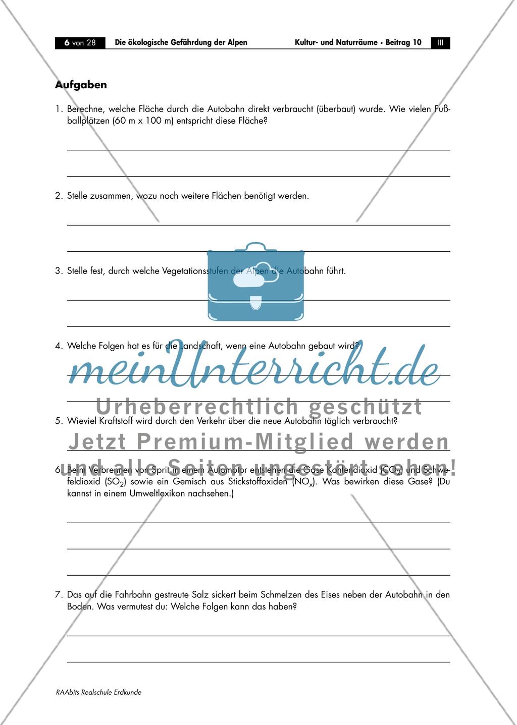 Was bedeutet der Bau einer neuen Autobahn für die Umwelt? Auswirkungen des Baus von Verkehrswegen auf die Umwelt Preview 2