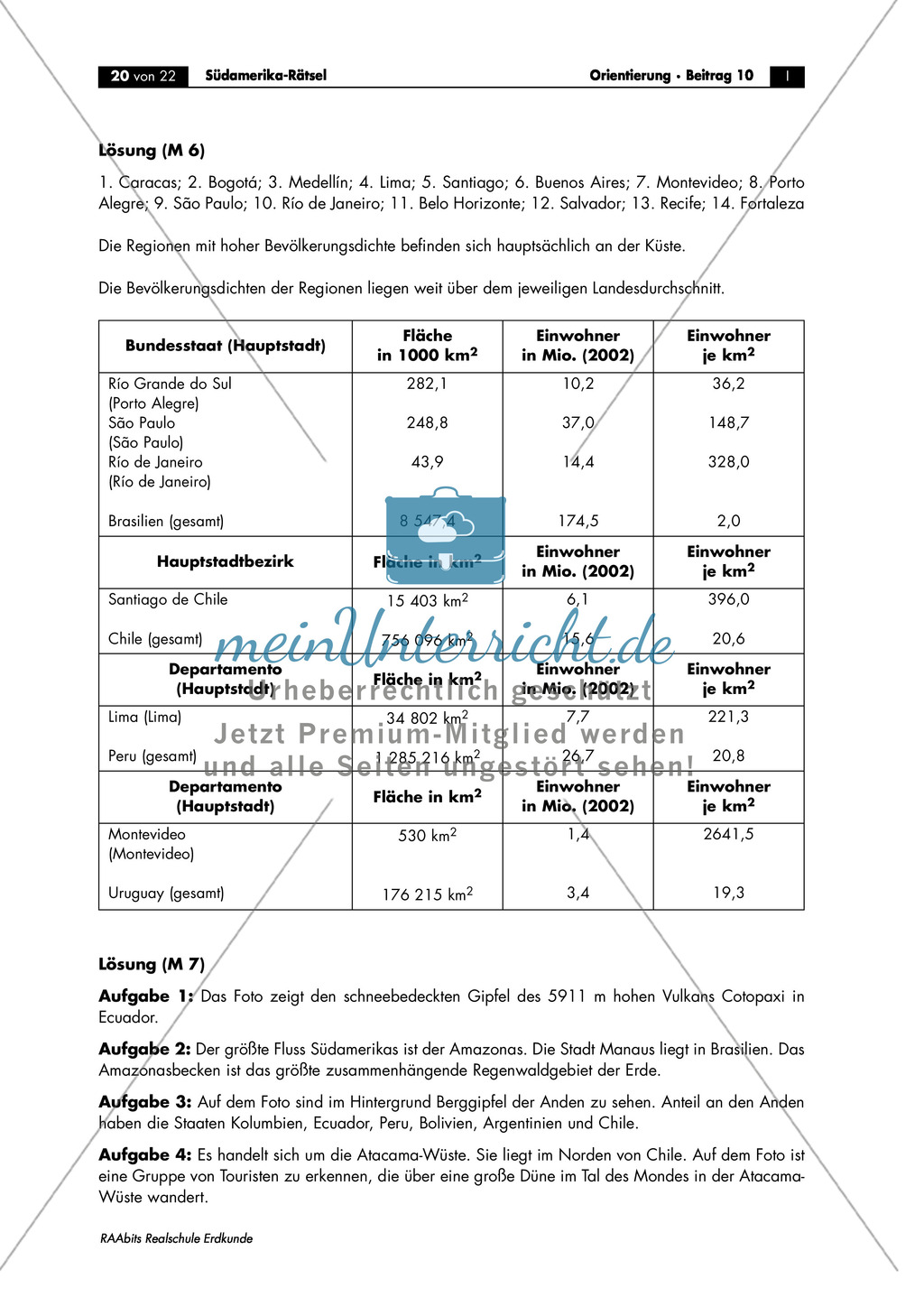 Südamerika: Bilderquiz Preview 3