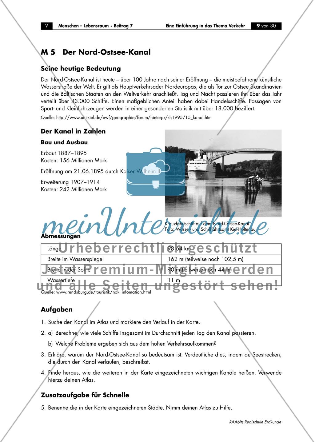 Verkehrsmittel und -wege Preview 1