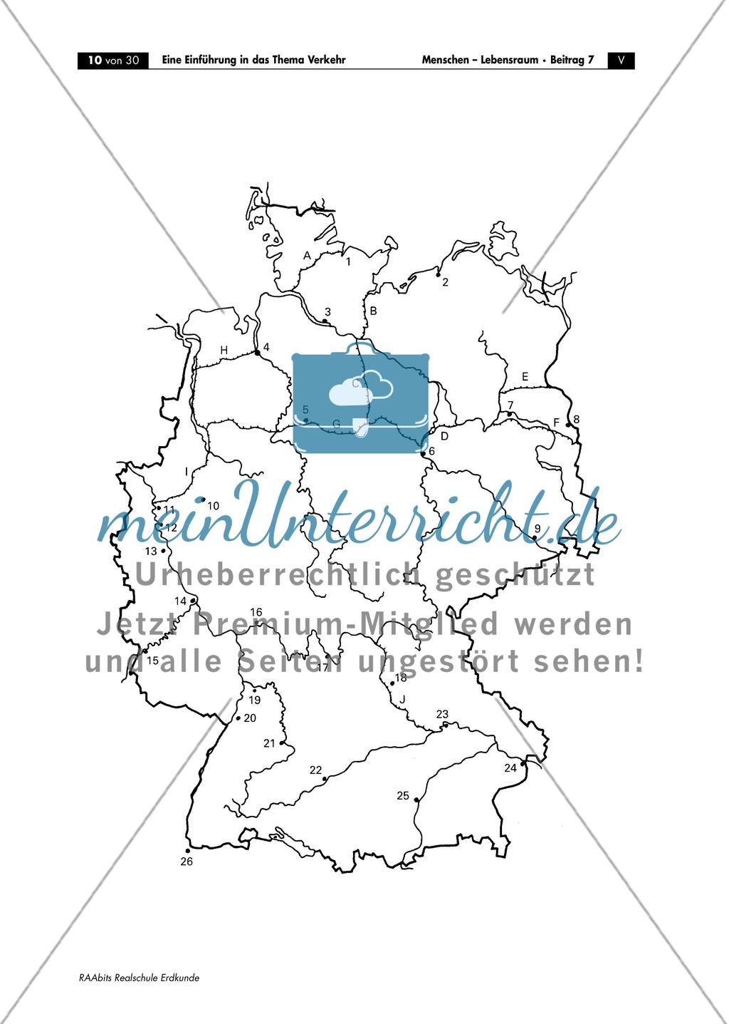 Verkehrsmittel und -wege Preview 2