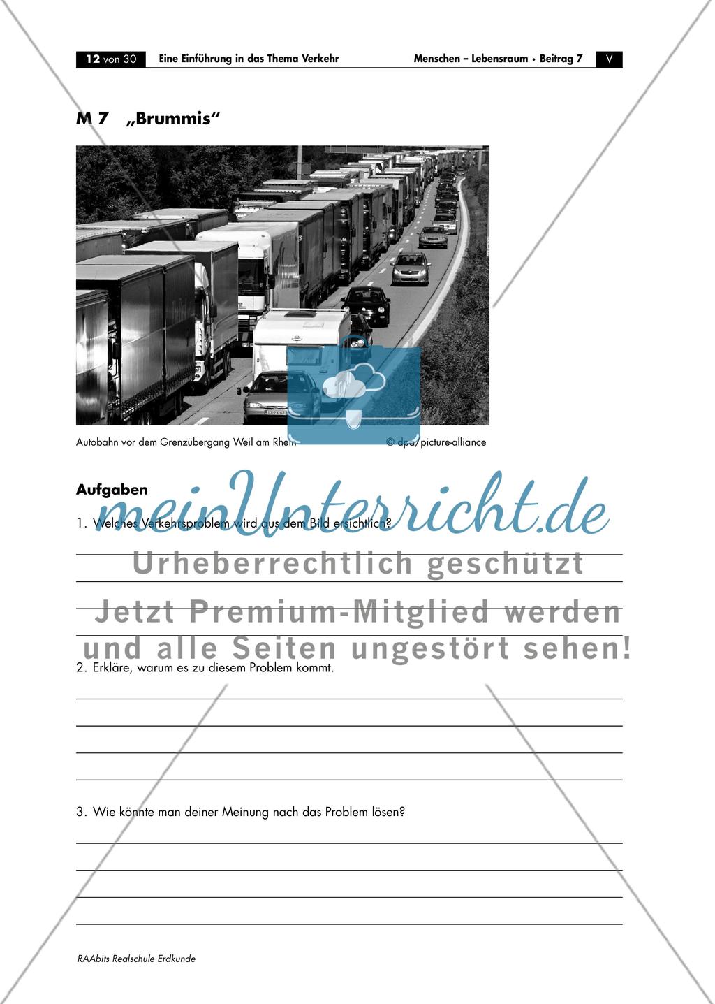 Verkehrsmittel und -wege Preview 4