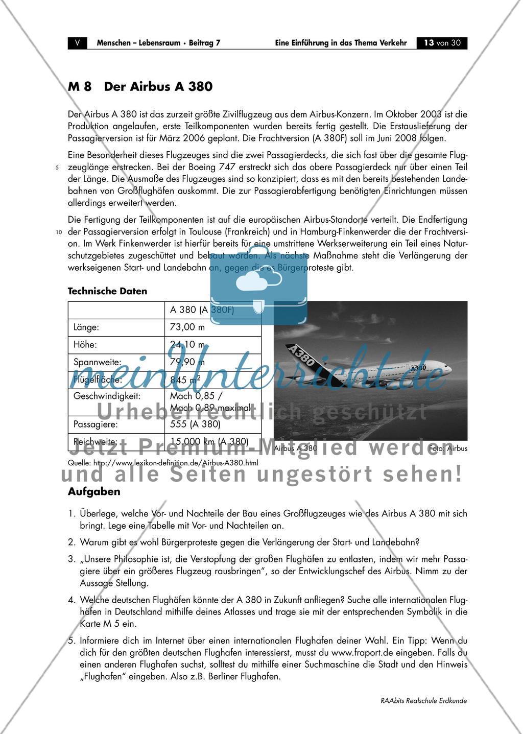 Verkehrsmittel und -wege Preview 5