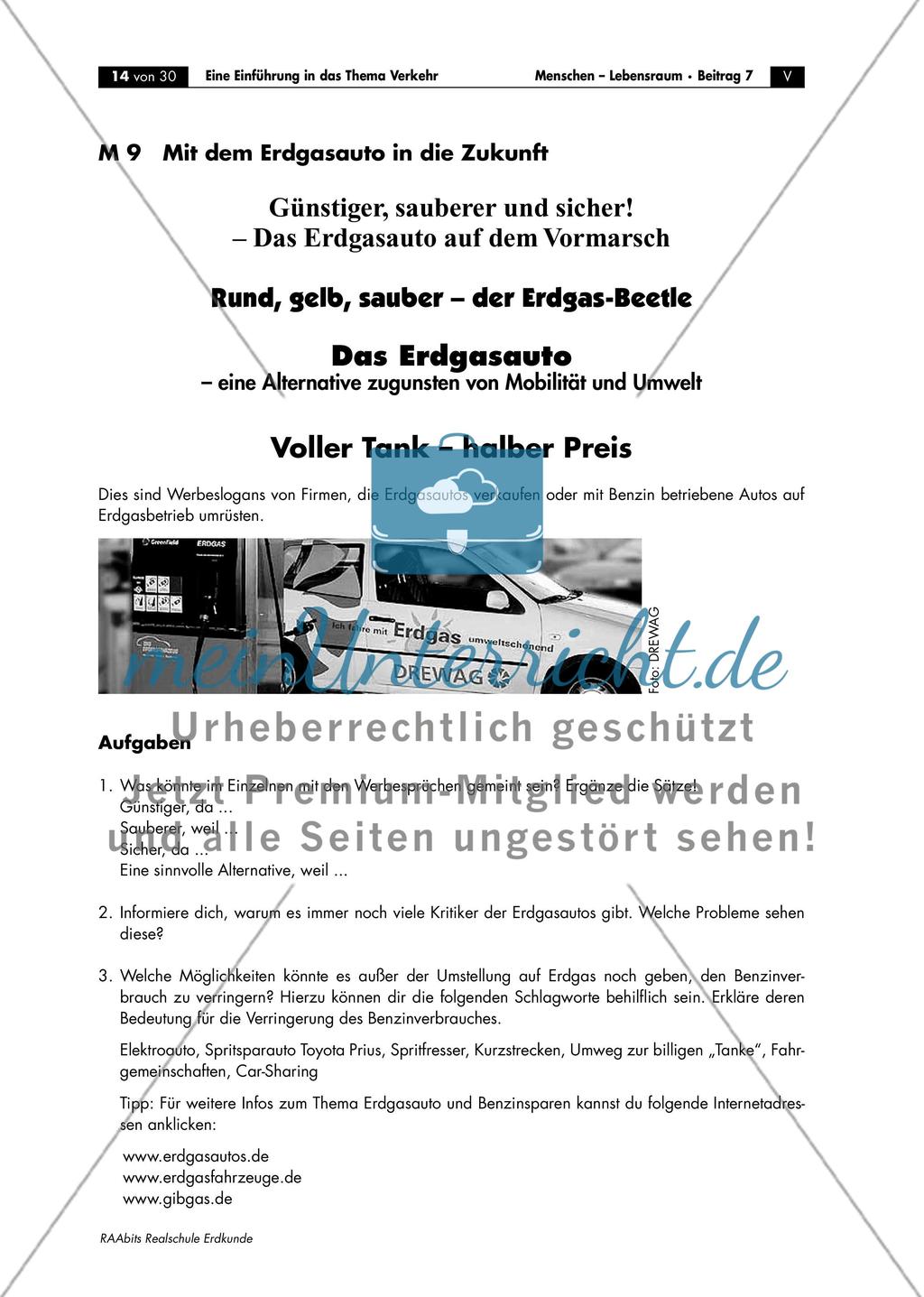 Verkehrsmittel und -wege Preview 6