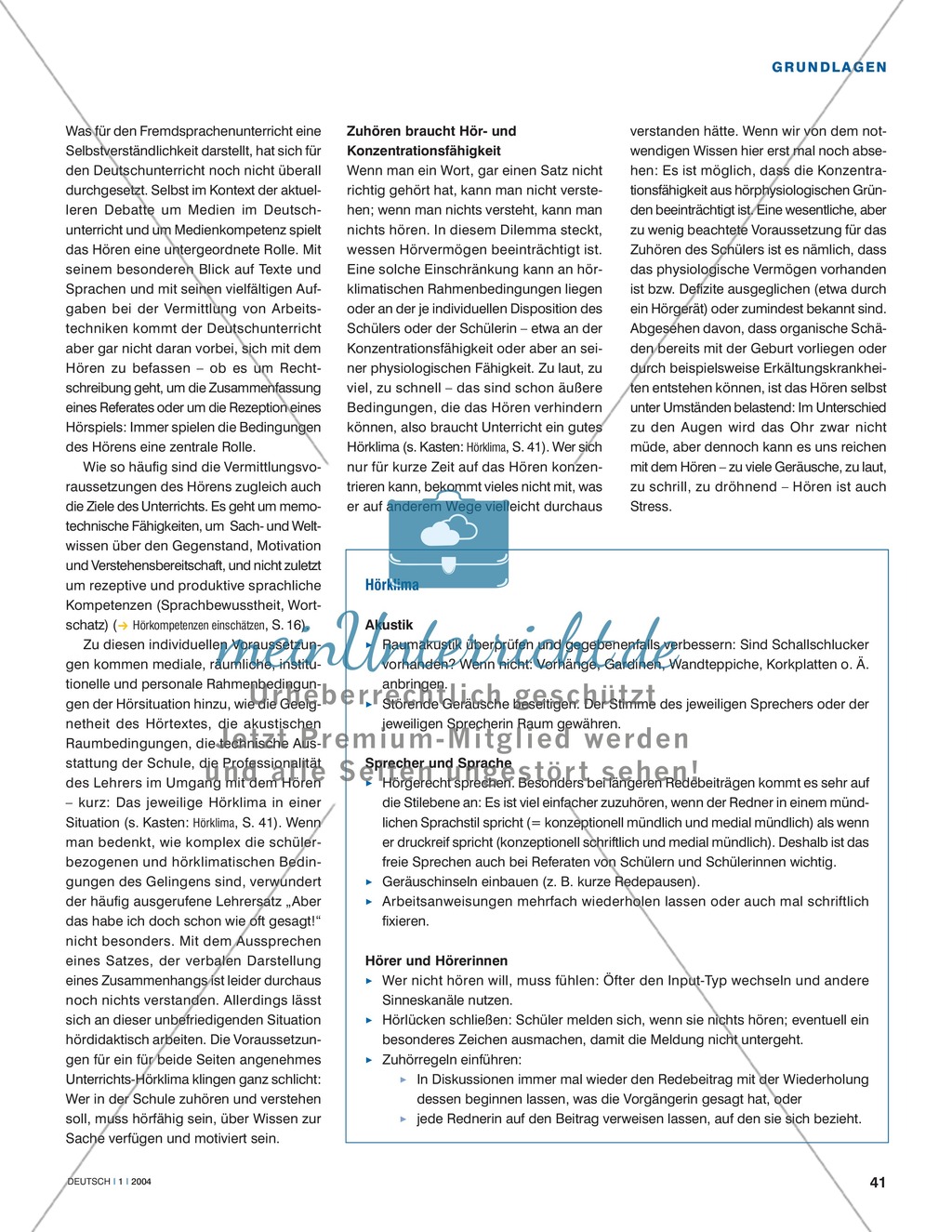 Hörkompetenzen vermitteln: Grundlagen der Hördidaktik Preview 2