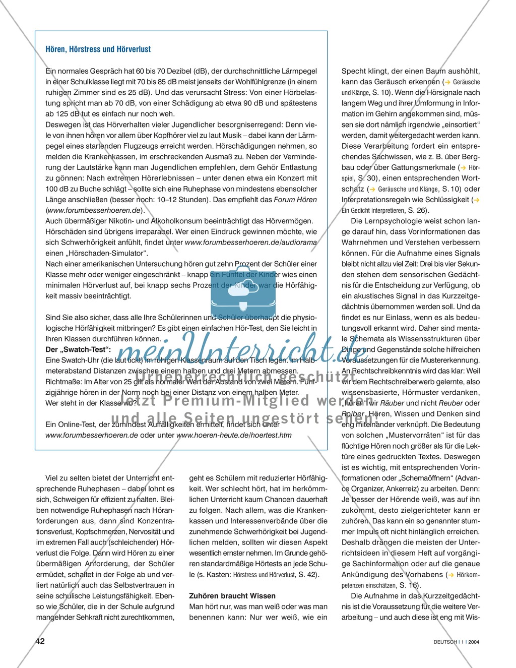 Hörkompetenzen vermitteln: Grundlagen der Hördidaktik Preview 3