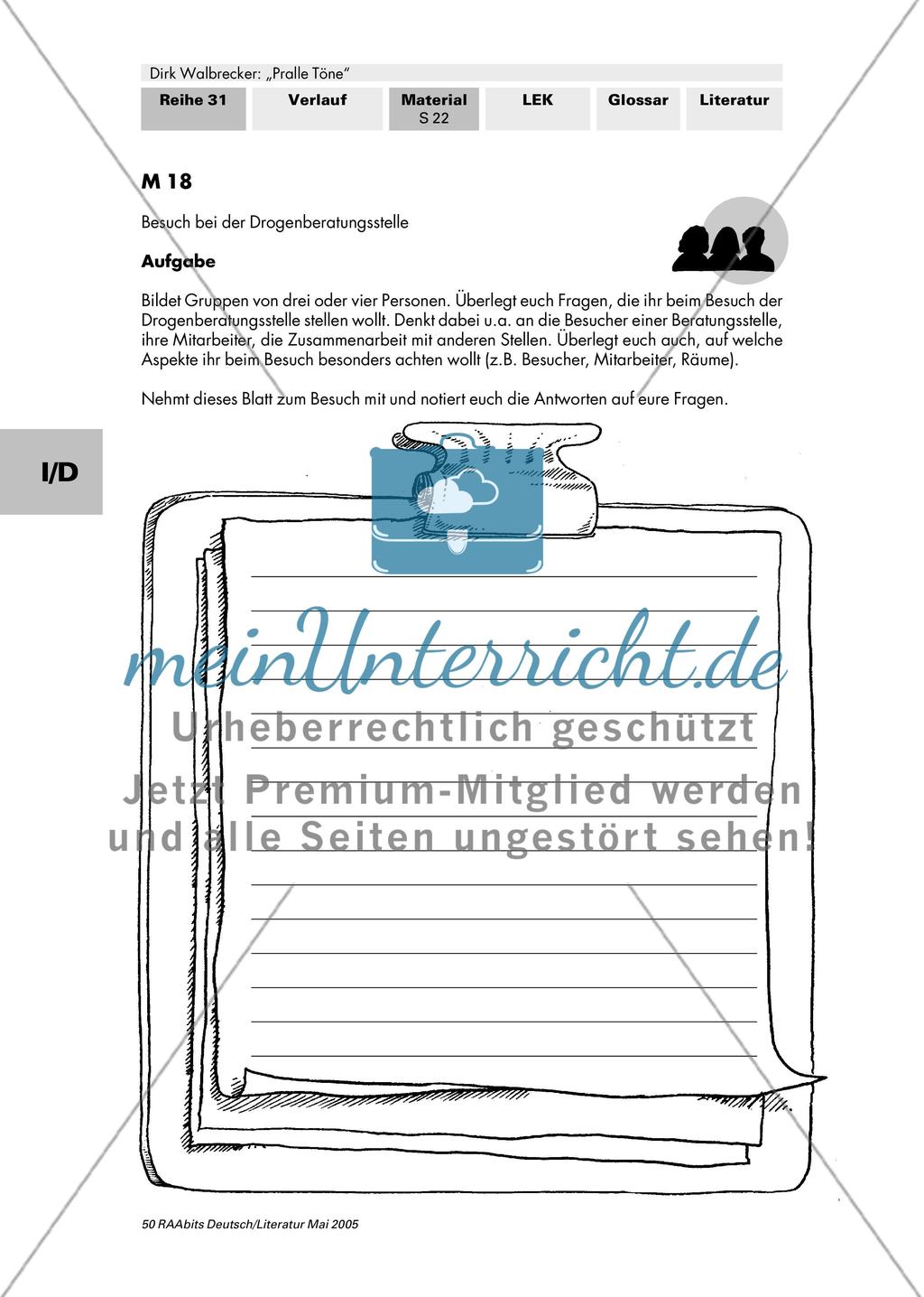 Der Autor Dirk Walbrecker / Zusammenfassung der Einheit Preview 4
